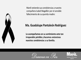 Condolencias a Isabel M.