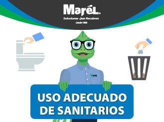 Uso adecuado de sanitarios